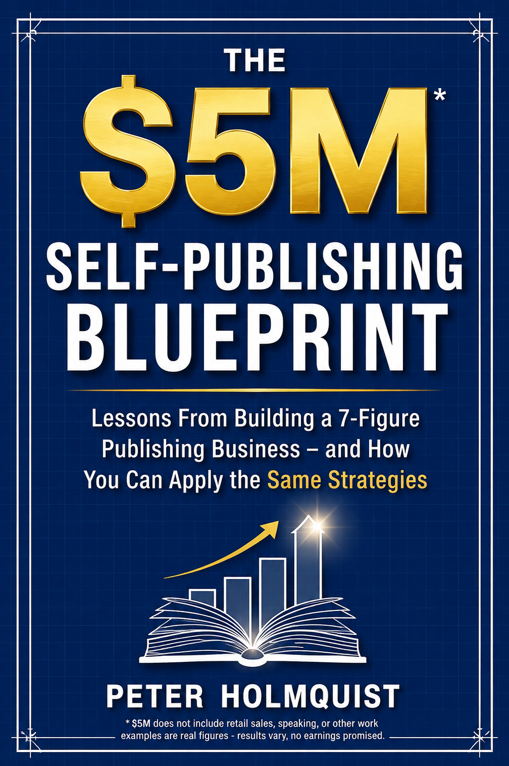 The $5M Self-Publishing Blueprint by Peter Holmquist book cover
